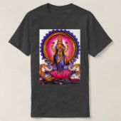 Shree Lakshmi Goddess of Love Prosperity Wealth Ha T-shirt (Design voorkant)