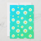 Shree Laxmi Puja Bloemen Uitnodiging (Achterkant)