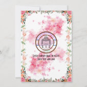 Shree Vishwakarma Pooja Floral Kaart (Achterkant)