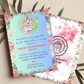 Shree Vishwakarma Pooja Floral Kaart