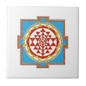 Shree Yantra Tegeltje (Voorkant)