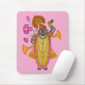 Shreenath Ji Mouse Pad Cover Muismat (Met muis)