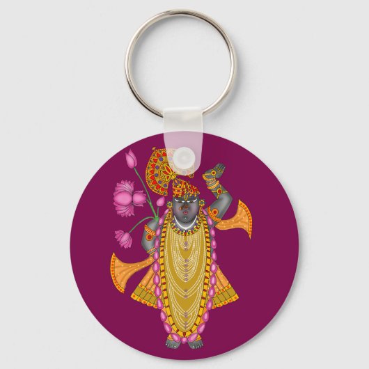 Shreenath Ji Sleutelhanger (Voorkant)