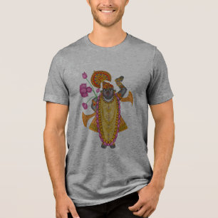 Shreenath Ji T-shirt – Goddelijke Krishna-kunst va
