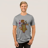 Shreenath Ji T-shirt – Goddelijke Krishna-kunst va (Voorkant volledig)