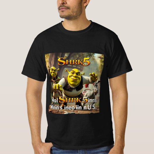 Shrek 5: The Legend heeft een nieuw T-shirt (Voorkant)