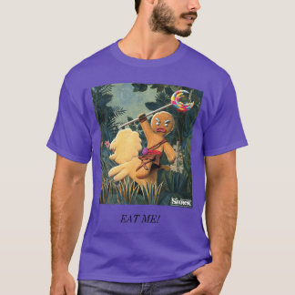 Shrek Gingy Eet Me Meme grappig T-shirt