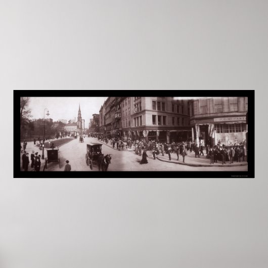 Shreve Store Boston, MA Foto 1903 Poster (Voorkant)