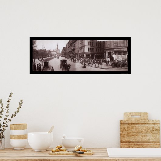 Shreve Store Boston, MA Foto 1903 Poster (Keuken)