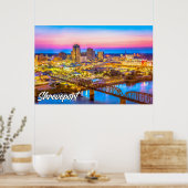 Shreveport, Louisiana, Verenigde Staten Poster (Keuken)