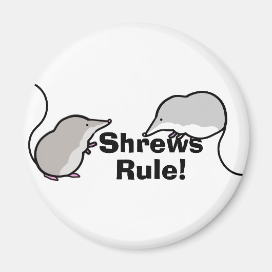 Shrews Rule! Magneet (Voorkant)