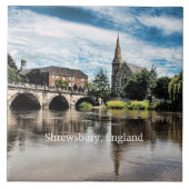 Shrewsbury, Engeland Tegeltje (Voorkant)