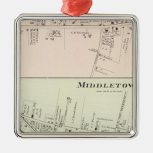 Shrewsbury Middletown, New Jersey Metalen Ornament