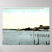 Shrewsbury River, Red Bank NJ,  Poster (Voorkant)