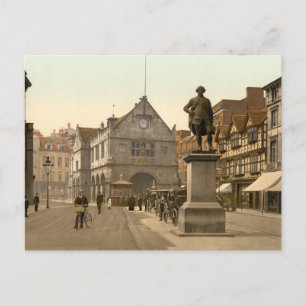 Shrewsbury Square, Shropshire, Engeland Briefkaart
