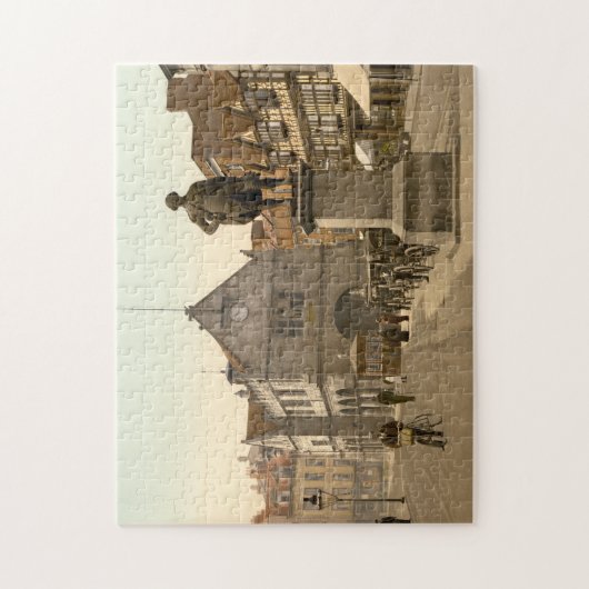 Shrewsbury Square, Shropshire, Engeland Legpuzzel (Verticaal)