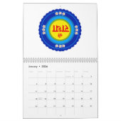 Shri Radha zoals in Vrindavan (Hindi) Classic Roun Kalender (Jan 2026)