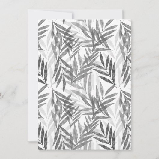 Shri Satyanarayan Pooja Hindoe Indiase stijl bloem Kaart (Achterkant)