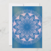 Shri Satyanarayan Pooja Hindu Kaart (Achterkant)