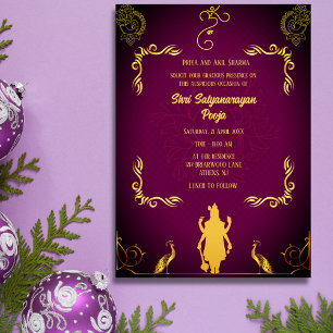 Shri Satyanarayan Pooja Hindu Kaart