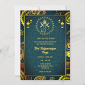 Shri Satyanarayan Pooja Hindu Kaart (Voorkant)