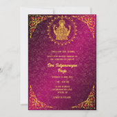 Shri Satyanarayan Pooja Hindu Kaart (Voorkant)