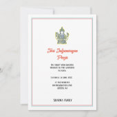 Shri Satyanarayan Pooja Minimale Hindoe Indiaas Kaart (Voorkant)