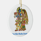 Shri Shri Radha Krishna Keramisch Ornament (Rechts)