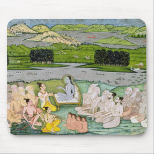Shri Sukdevji preken naar een verhaal over Sadhus, Muismat