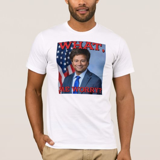 Shri Thanedar, congreslid T-shirt (Voorkant)