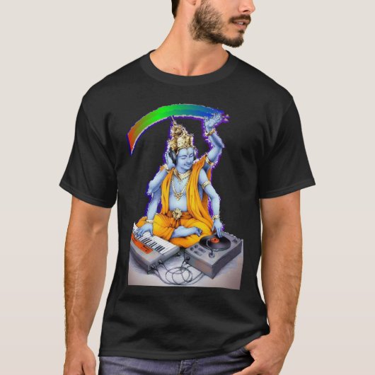 Shri Vishnu Rocks, Huis ॐ T-shirt (Voorkant)