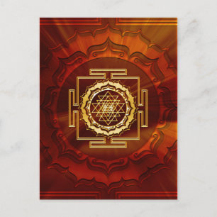 Shri Yantra - Cosmic Conductor of Energy Briefkaart
