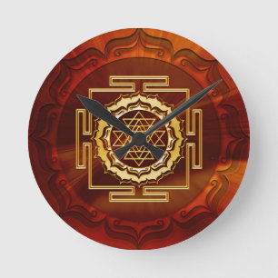 Shri Yantra - Cosmic Conductor of Energy Ronde Klok