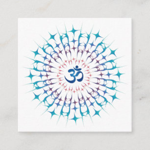 Shri Yantra of Sri Chakra - Energie voor gloeien Informatiekaartje