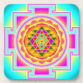 Shri yantra onderzetters (Voorkant)