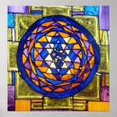 Shri Yantra Poster (Voorkant)