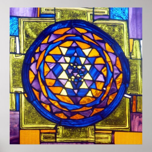 Shri Yantra Poster (Voorkant)
