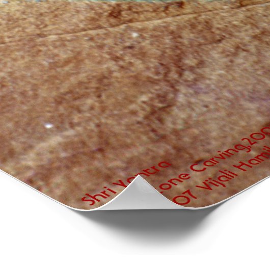 Shri Yantra/Poster Poster (Hoek)