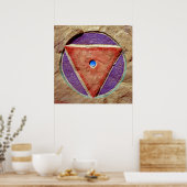 Shri Yantra/Poster Poster (Keuken)