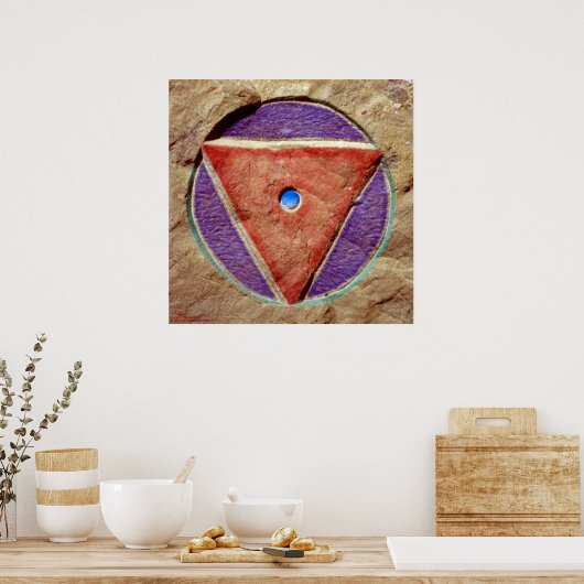 Shri Yantra/Poster Poster (Keuken)
