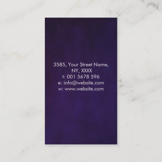 Shri Yantra - Sri Lanka - Shri Chakra Visitekaartje (Achterkant)