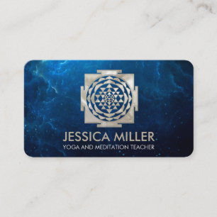 Shri Yantra - Sri Lanka - Shri Chakra Visitekaartje