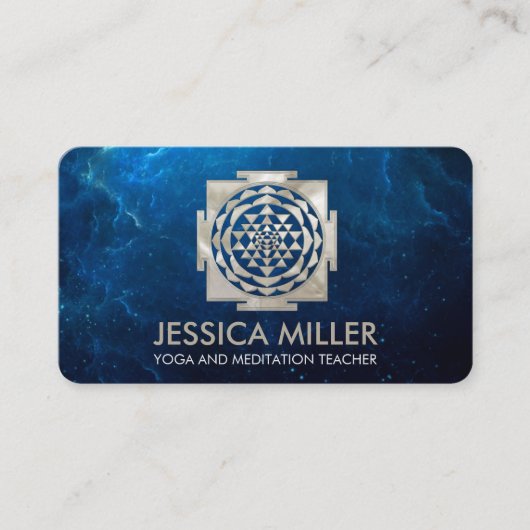 Shri Yantra - Sri Lanka - Shri Chakra Visitekaartje (Voorkant)