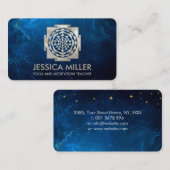 Shri Yantra - Sri Lanka - Shri Chakra Visitekaartje (Voorkant / Achterkant)