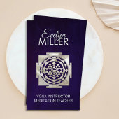 Shri Yantra - Sri Lanka - Shri Chakra Visitekaartje