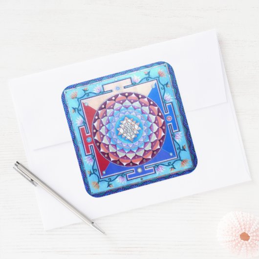 Shri Yantra sticker (Envelop)