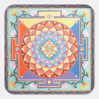 Shri Yantra sticker