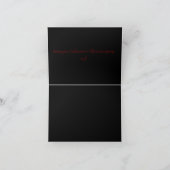 Shrieks- en moerasspookkaart Halloween Kaart (Binnen)