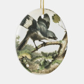 SHRIKE BIRD MET BUG KERAMISCH ORNAMENT (Rechts)