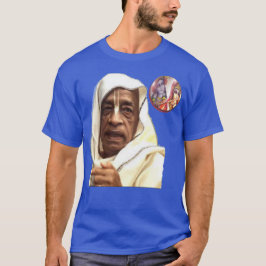 Shrila Prabhupada Mediates on Radha-Krsna ॐ T-shirt